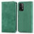 Coque Portefeuille Livre Cuir Etui Clapet S04D pour Xiaomi Redmi 9 Power Vert