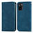 Coque Portefeuille Livre Cuir Etui Clapet S04D pour Xiaomi Redmi Note 10S 4G Bleu