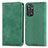 Coque Portefeuille Livre Cuir Etui Clapet S04D pour Xiaomi Redmi Note 11 4G (2022) Vert