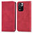 Coque Portefeuille Livre Cuir Etui Clapet S04D pour Xiaomi Redmi Note 11 Pro+ Plus 5G Rouge