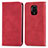 Coque Portefeuille Livre Cuir Etui Clapet S04D pour Xiaomi Redmi Note 9 Pro Max Rouge