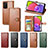 Coque Portefeuille Livre Cuir Etui Clapet S05D pour Samsung Galaxy M02s Petit