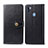 Coque Portefeuille Livre Cuir Etui Clapet S05D pour Samsung Galaxy M11 Noir