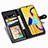 Coque Portefeuille Livre Cuir Etui Clapet S05D pour Samsung Galaxy M21 Petit