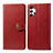 Coque Portefeuille Livre Cuir Etui Clapet S05D pour Samsung Galaxy M32 5G Rouge