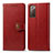 Coque Portefeuille Livre Cuir Etui Clapet S05D pour Samsung Galaxy S20 FE 4G Rouge