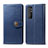 Coque Portefeuille Livre Cuir Etui Clapet S05D pour Xiaomi Mi Note 10 Lite Bleu