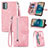 Coque Portefeuille Livre Cuir Etui Clapet S06D pour Nokia G22 Petit