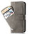 Coque Portefeuille Livre Cuir Etui Clapet S06D pour Samsung Galaxy S20 Plus 5G Gris