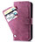 Coque Portefeuille Livre Cuir Etui Clapet S06D pour Samsung Galaxy S20 Plus 5G Vin Rouge