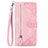 Coque Portefeuille Livre Cuir Etui Clapet S06D pour Vivo iQOO 10 5G Rose