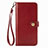 Coque Portefeuille Livre Cuir Etui Clapet S06D pour Xiaomi Mi 10i 5G Rouge