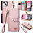 Coque Portefeuille Livre Cuir Etui Clapet S07D pour Apple iPhone 13 Petit