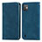 Coque Portefeuille Livre Cuir Etui Clapet S08D pour Wiko Y82 Bleu