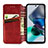 Coque Portefeuille Livre Cuir Etui Clapet S09D pour Motorola Moto G23 Petit