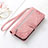 Coque Portefeuille Livre Cuir Etui Clapet S14D pour Motorola Moto E13 Rose