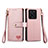 Coque Portefeuille Livre Cuir Etui Clapet S15D pour Xiaomi Mi 13T 5G Rose