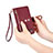 Coque Portefeuille Livre Cuir Etui Clapet S16D pour Samsung Galaxy S22 5G Petit