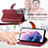 Coque Portefeuille Livre Cuir Etui Clapet S16D pour Samsung Galaxy S22 5G Petit