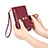 Coque Portefeuille Livre Cuir Etui Clapet S16D pour Samsung Galaxy S23 Plus 5G Petit
