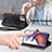 Coque Portefeuille Livre Cuir Etui Clapet S17D pour Motorola Moto Edge 30 Pro 5G Petit