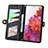 Coque Portefeuille Livre Cuir Etui Clapet S17D pour Samsung Galaxy S20 FE 4G Petit