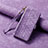 Coque Portefeuille Livre Cuir Etui Clapet S18D pour Google Pixel 6a 5G Violet