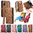 Coque Portefeuille Livre Cuir Etui Clapet S18D pour Samsung Galaxy S20 FE 4G Petit