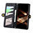 Coque Portefeuille Livre Cuir Etui Clapet S18D pour Samsung Galaxy S24 Ultra 5G Petit