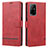 Coque Portefeuille Livre Cuir Etui Clapet SY1 pour Oppo F19 Pro+ Plus 5G Rouge