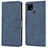 Coque Portefeuille Livre Cuir Etui Clapet SY1 pour Realme 7i RMX2193 Bleu