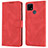 Coque Portefeuille Livre Cuir Etui Clapet SY1 pour Realme C25S Rouge