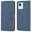 Coque Portefeuille Livre Cuir Etui Clapet SY1 pour Realme C30s Bleu