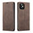 Coque Portefeuille Livre Cuir Etui Clapet T01 pour Apple iPhone 12 Marron