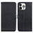 Coque Portefeuille Livre Cuir Etui Clapet T01 pour Apple iPhone 13 Pro Noir