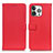 Coque Portefeuille Livre Cuir Etui Clapet T01 pour Apple iPhone 13 Pro Rouge