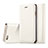 Coque Portefeuille Livre Cuir Etui Clapet T01 pour Apple iPhone 6 Blanc