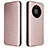 Coque Portefeuille Livre Cuir Etui Clapet T01 pour Huawei Mate 40 Or Rose