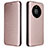 Coque Portefeuille Livre Cuir Etui Clapet T01 pour Huawei Mate 40 Pro Or Rose