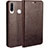 Coque Portefeuille Livre Cuir Etui Clapet T01 pour Huawei P30 Lite XL Marron