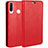 Coque Portefeuille Livre Cuir Etui Clapet T01 pour Huawei P30 Lite XL Rouge