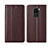 Coque Portefeuille Livre Cuir Etui Clapet T01 pour Xiaomi Redmi 10X 4G Marron