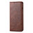 Coque Portefeuille Livre Cuir Etui Clapet T02 pour Huawei Honor 20i Marron