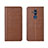 Coque Portefeuille Livre Cuir Etui Clapet T02 pour Huawei Mate 20 Lite Marron