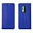 Coque Portefeuille Livre Cuir Etui Clapet T02 pour OnePlus 8 Pro Bleu