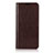 Coque Portefeuille Livre Cuir Etui Clapet T02 pour Oppo F15 Marron