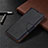 Coque Portefeuille Livre Cuir Etui Clapet T02 pour Xiaomi Redmi 10X 4G Noir
