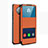 Coque Portefeuille Livre Cuir Etui Clapet T02 pour Xiaomi Redmi K30 Pro Zoom Orange