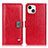 Coque Portefeuille Livre Cuir Etui Clapet T03 pour Apple iPhone 13 Rouge