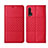 Coque Portefeuille Livre Cuir Etui Clapet T03 pour Huawei Nova 6 5G Rouge